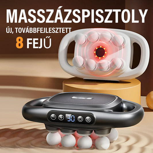 🔥8 masszázspisztolyból álló készlet 16 tápegységgel